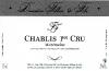 Chablis Premier Cru Montmains - Domaine Fillon